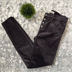π Loft High Rise Skinny Corduroy Pants